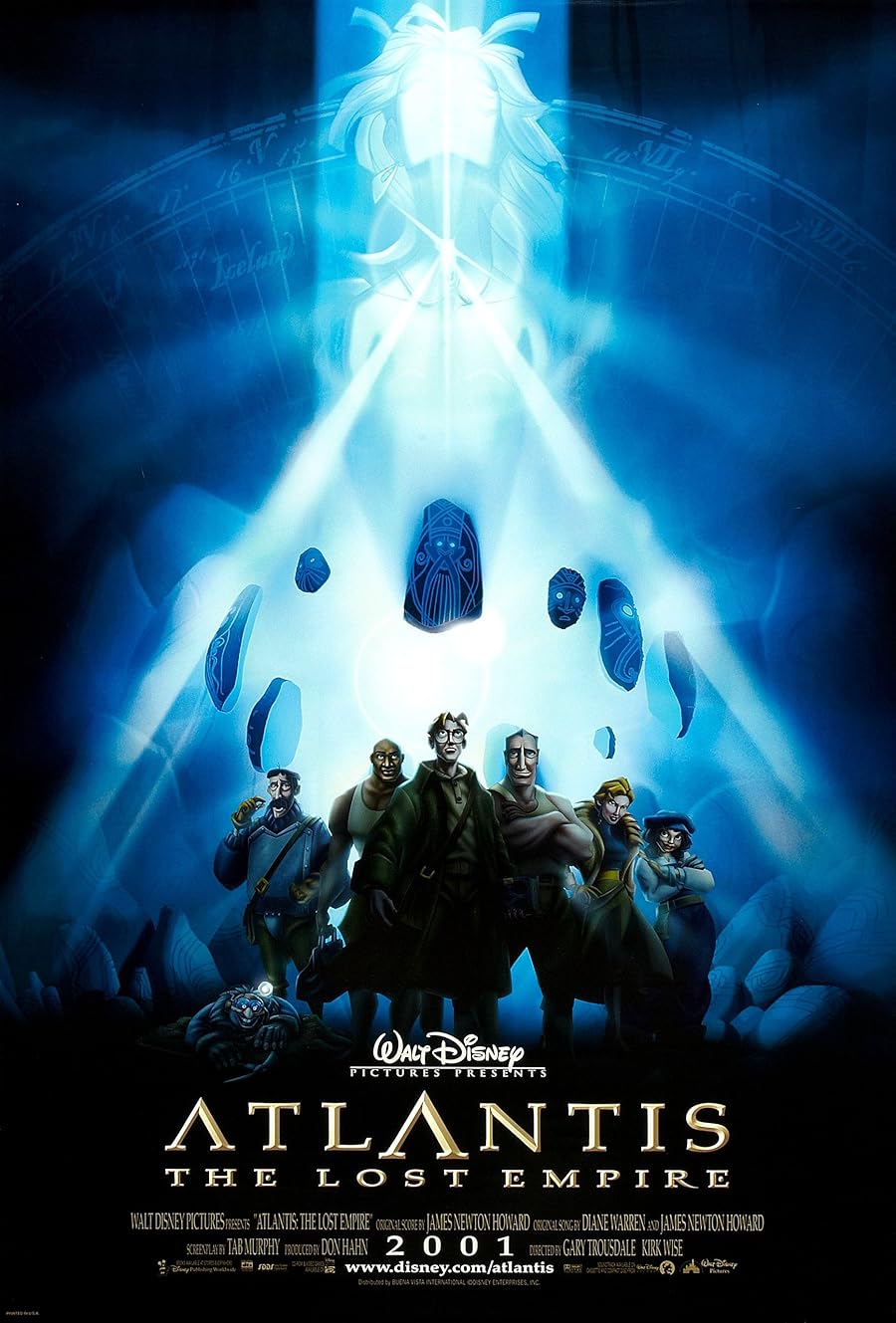 دانلود انیمیشن Atlantis: The Lost Empire 2001 دوبله فارسی بدون سانسور