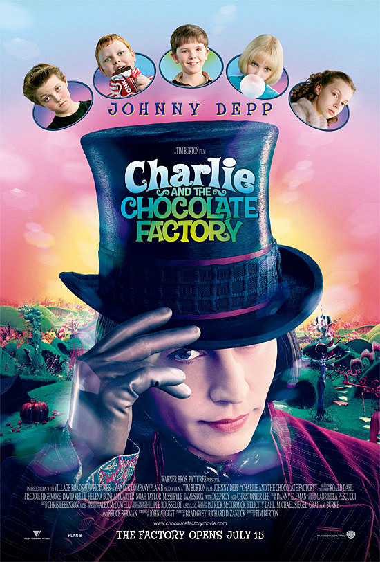 دانلود فیلم خارجی Charlie and the Chocolate Factory 2005 دوبله فارسی بدون سانسور