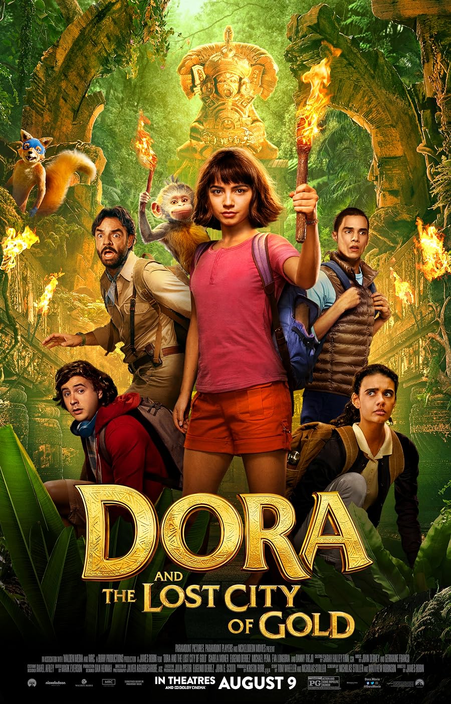 دانلود انیمیشن Dora and the Lost City of Gold 2019 دوبله فارسی بدون سانسور