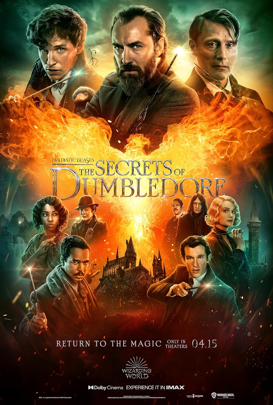 دانلود فیلم خارجی Fantastic Beasts: The Secrets of Dumbledore 2022 دوبله فارسی بدون سانسور