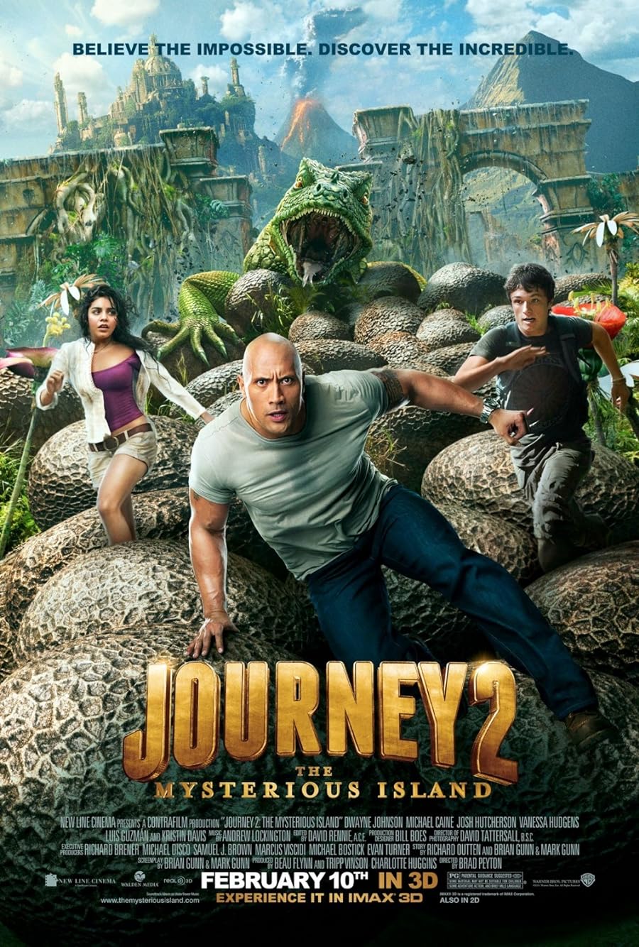 دانلود انیمیشن Journey 2: The Mysterious Island 2012 دوبله فارسی بدون سانسور