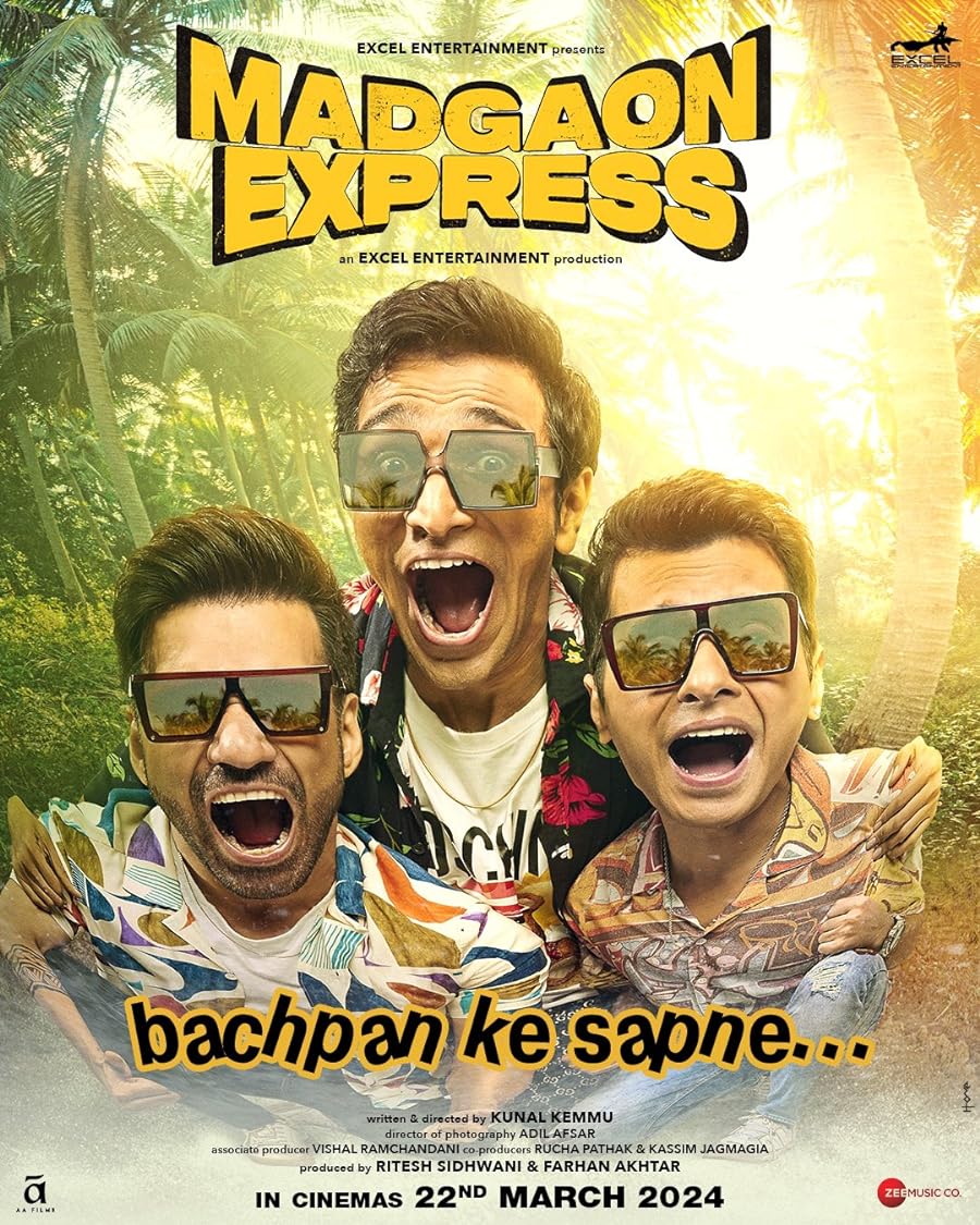 دانلود فیلم هندی Madgaon Express 2024 دوبله فارسی بدون سانسور