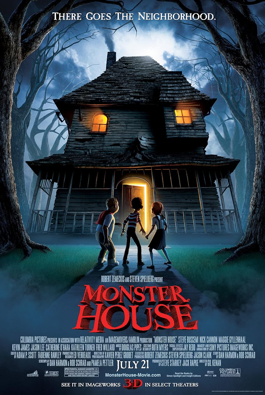 دانلود انیمیشن Monster House 2006 دوبله فارسی بدون سانسور
