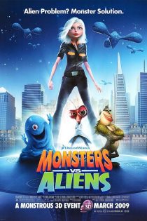 دانلود انیمیشن Monsters vs. Aliens 2009 دوبله فارسی بدون سانسور