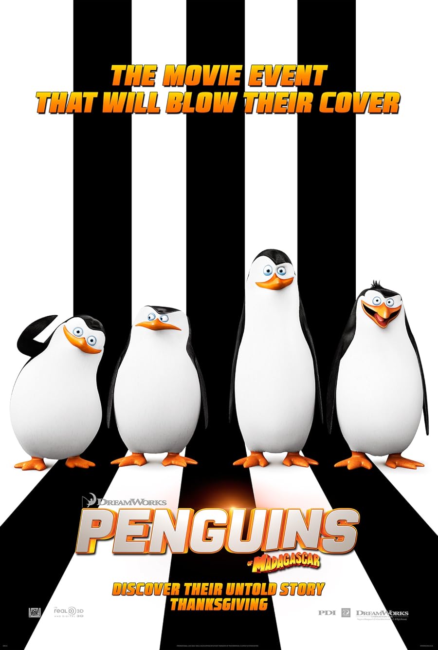 دانلود انیمیشن Penguins of Madagascar 2014 دوبله فارسی بدون سانسور