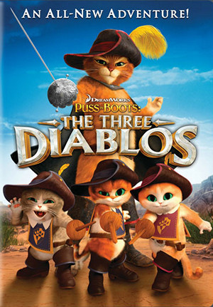 دانلود انیمیشن Puss in Boots: The Three Diablos 2012 دوبله فارسی بدون سانسور