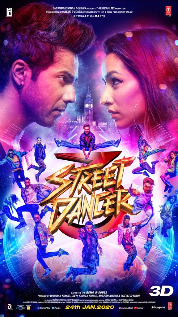 دانلود فیلم هندی Street Dancer 3D 2020 دوبله فارسی بدون سانسور