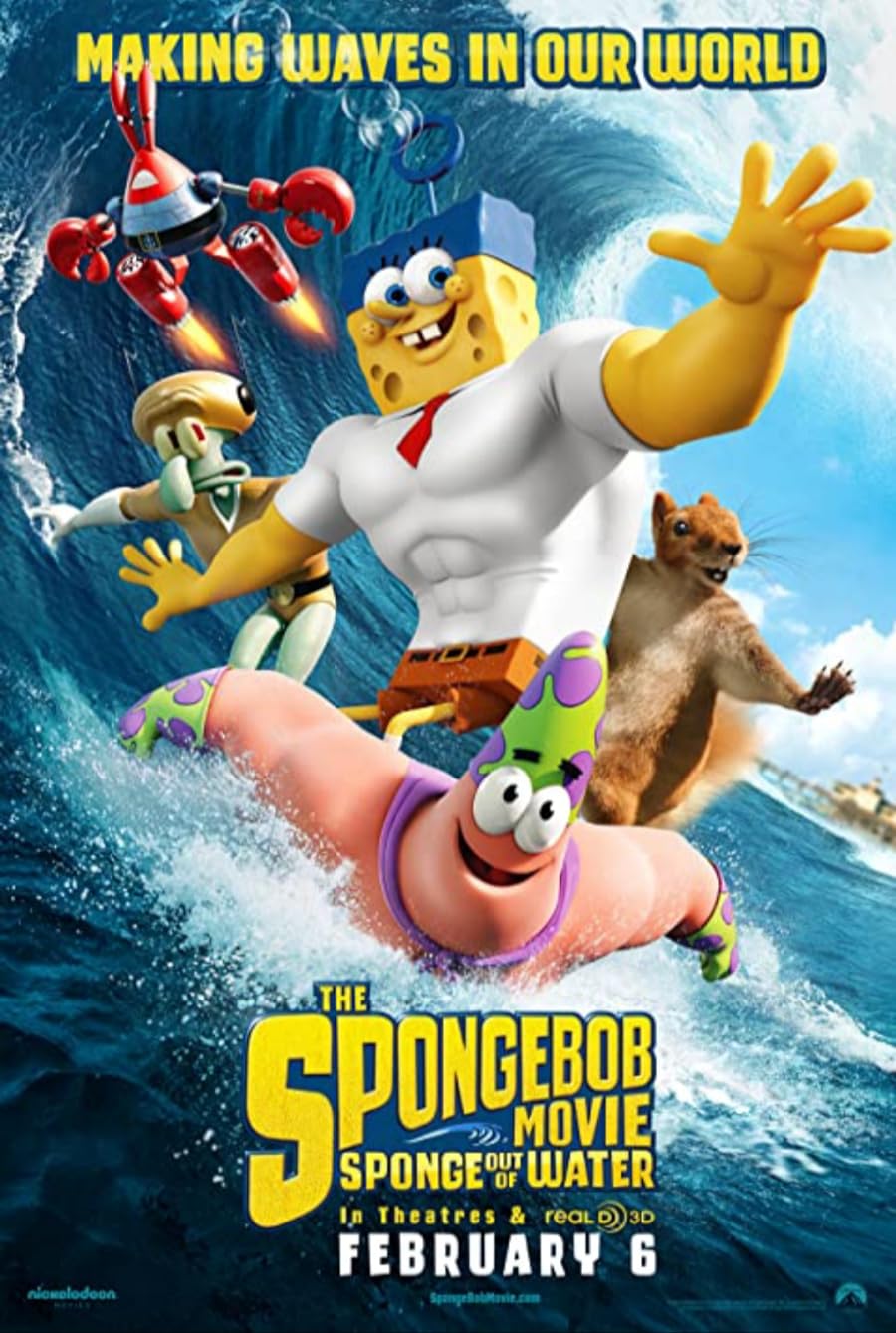 دانلود انیمیشن The SpongeBob Movie: Sponge Out of Water 2015 دوبله فارسی بدون سانسور