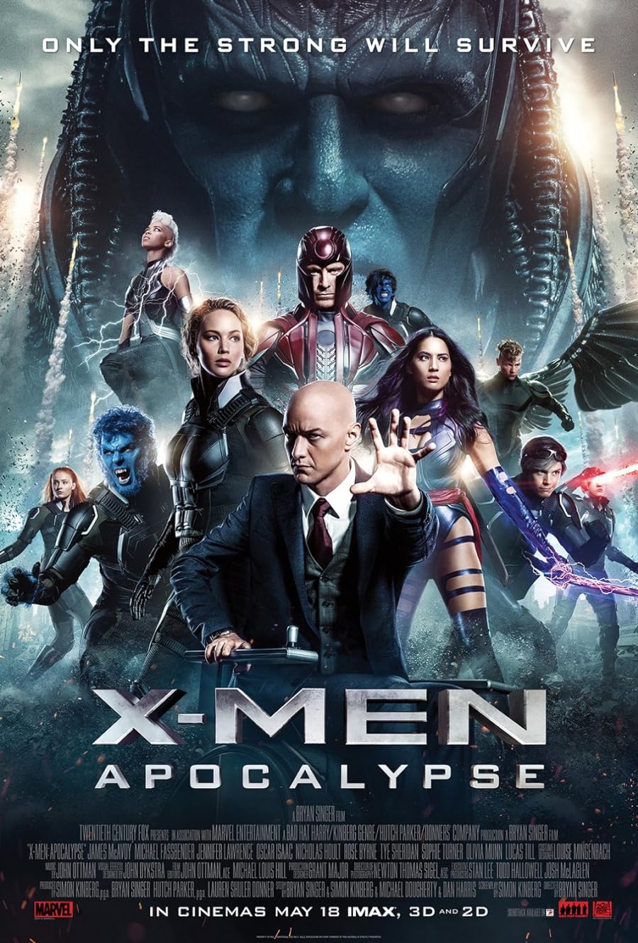 دانلود فیلم خارجی X-Men: Apocalypse 2016 دوبله فارسی بدون سانسور