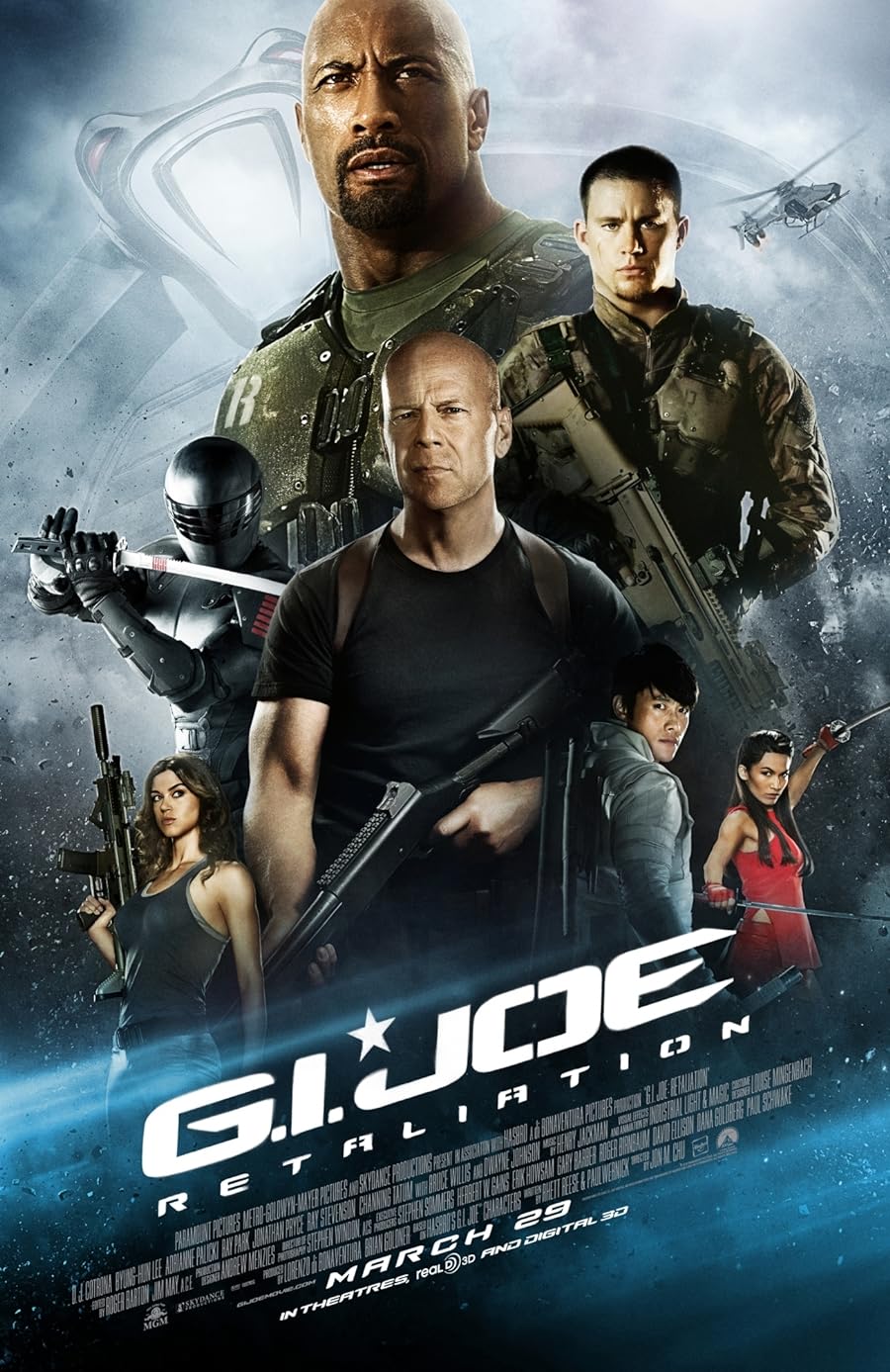 دانلود فیلم اکشن جنگی G.I. Joe: Retaliation 2013 دوبله فارسی