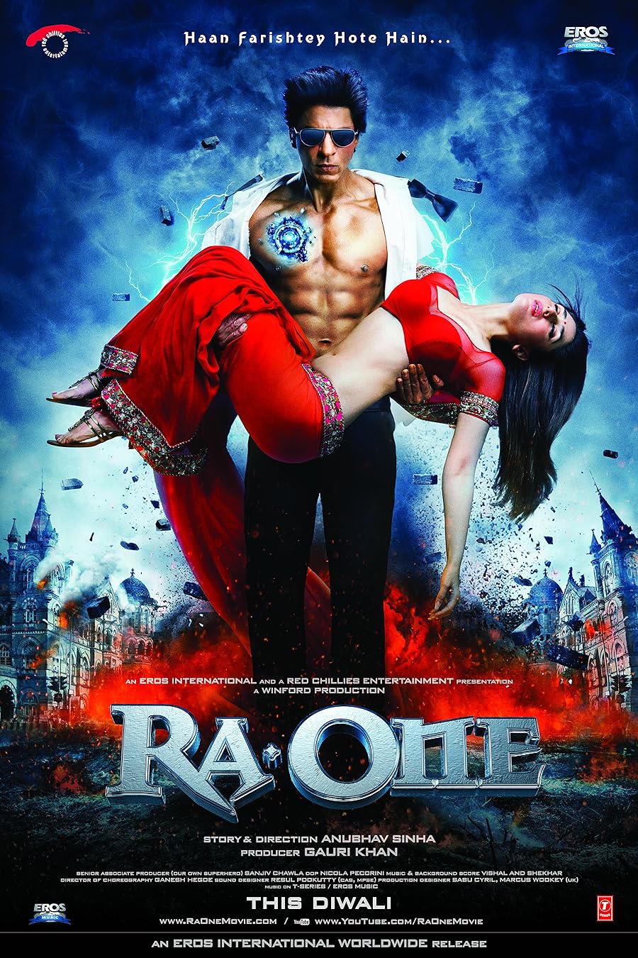 دانلود فیلم Ra.One 2011 | فیلم جدید شاهرخ خان